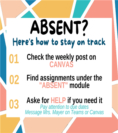 What To Do If You Are Absent